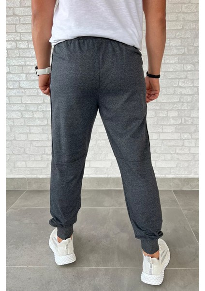Paça Ribanalı Yan Şeritli Erkek Eşofman Altı P-00013196