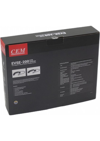EVSE-200 Elektrikli Araç Şarj Istasyonu Evse Adaptörü