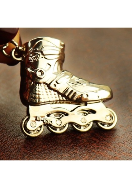 Gümüş Tarzı Mini Paten Kolye Araba Anahtarlık Anahtarlık Çanta Süsü (Yurt Dışından)