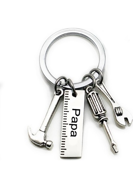 Baba Stil Yaratıcı Mini Araçlar Çekiç Tornavida Anahtarlık Babalar Günü si (Yurt Dışından) fırsatları