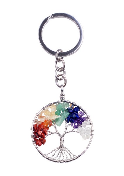 Kolye Anahtarlık Kadınları Şifa Eden Kristal Kuvars Hayat Ağacı Kolye Anahtarlık - 7 Çakra Taşları, Anneler Günü Hediyeleri [<wish-Doğaltaşmücevher>] (Yurt Dışından) fiyatları