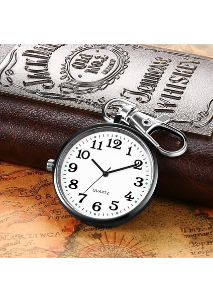 E Mini Retro Cep Saati Yaşlı Adam Öğrenci Anahtarlık Saati Hemşire Saati Taşınabilir Cep Saati (Yurt Dışından) indirimleri