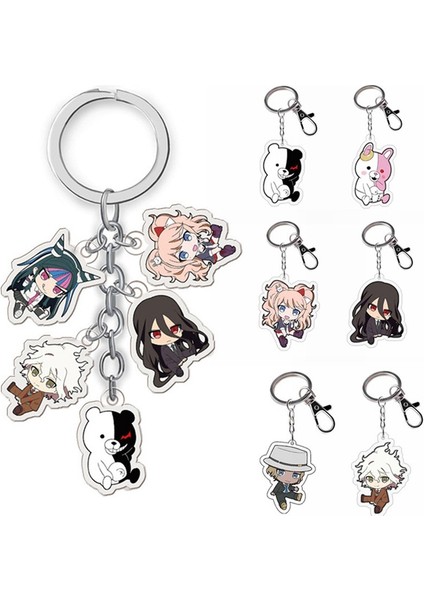No.10 Boyutu Anime Danganronpa Akrilik Anahtarlık Kolye Dangan Ronpa Komaeda Nagito (Yurt Dışından) fiyatları