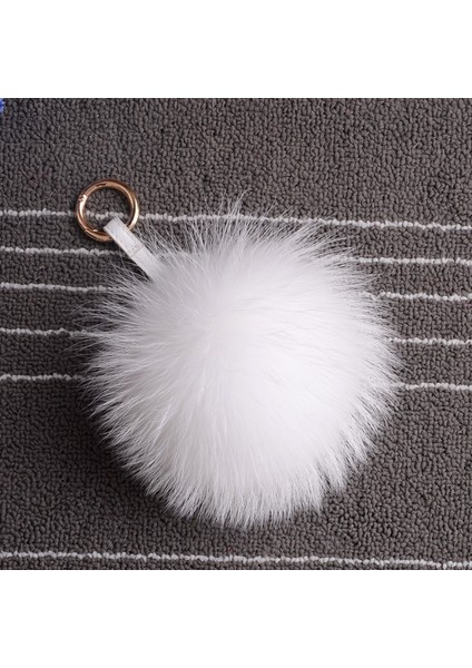Siyah Stil 15 Cm Peluş Kürklü Top Anahtarlık Rakun Kürk Anahtarlık Llavero Pom Pom Anahtarlık Pompon Anahtarlık Anahtarlık Yüzük Porte Clef Şans Kadın Çanta Süsü (Yurt Dışından) indirimleri