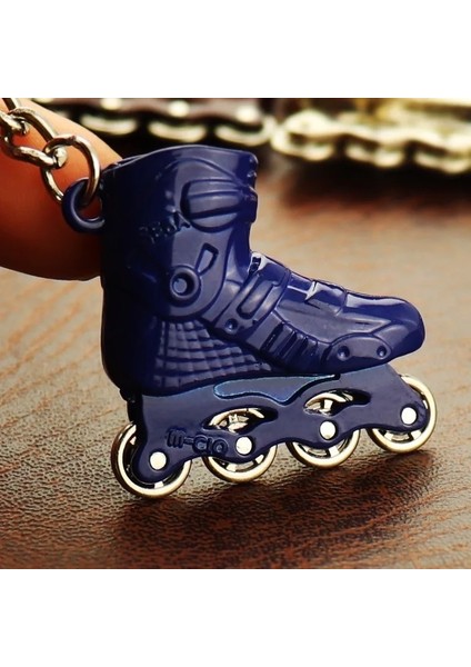 Kırmızı Stil Mini Paten Kolye Araba Anahtarlık Anahtarlık Çanta Süsü (Yurt Dışından) modelleri