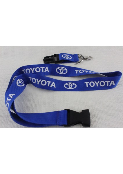 Toyota Logo Mavi Askılı Kimlik Tutucu Anahtarlık Cep Telefonu Anahtarlar Mp3 Kamera Güvenlik Rozet Kimlikleri Rozet Tutucu (Yurt Dışından) modelleri