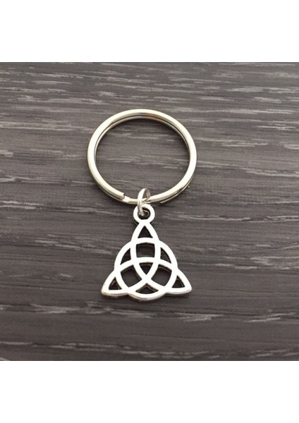 Küçük Triquetratrinity Celtic Düğüm Anahtarlık, Küçük Celtic Düğüm Anahtarlık (Yurt Dışından)