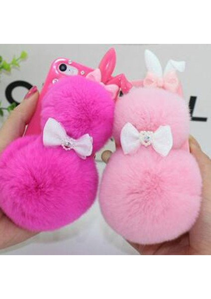 Donanma Tarzı 6Cm 6Cm Gerçek Tavşan Kürkü Top Püskül Anahtarlık Araba Anahtarlık Kürk Topu Anahtarlık Pompons Çanta Süsü Telefon Kolye Aksesuarları (Yurt Dışından) indirimleri