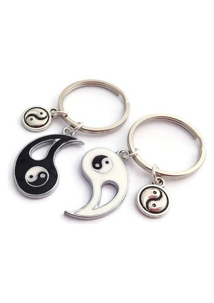 Yin Yang Anahtarlıklar, En Iyi Arkadaş Anahtarlıkları, 2 En Iyi Arkadaş, Eşleşen Set, Uzak Mesafe Erkek Arkadaş, Kardeş Için , Ona , Yılbaşı leri (Yurt Dışından) modelleri