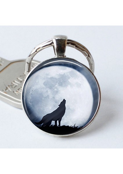 Gümüş Tarzı No.8 Boyutu Elmas Kelebek Anahtarlık Renkli Kelebek Kolye Anahtarlık (Yurt Dışından)