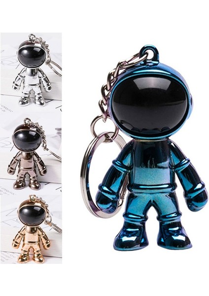 Altın Tarzı 3D Astronot Anahtarlık Uzay Robotu Uzay Adamı Anahtarlık (Yurt Dışından) fiyatları