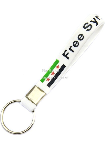 1 Adet Ücretsiz Suriye Silikon Bileklik Promosyon Anahtarlık (Yurt Dışından) fırsatları