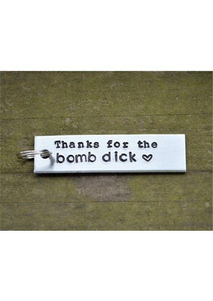 Bomb Dick Anahtarlık - Koca - Komik Erkek Arkadaş si - Komik Anahtarlık - Erkek Arkadaş si - Komik Sevgililer Günü si (Yurt Dışından)