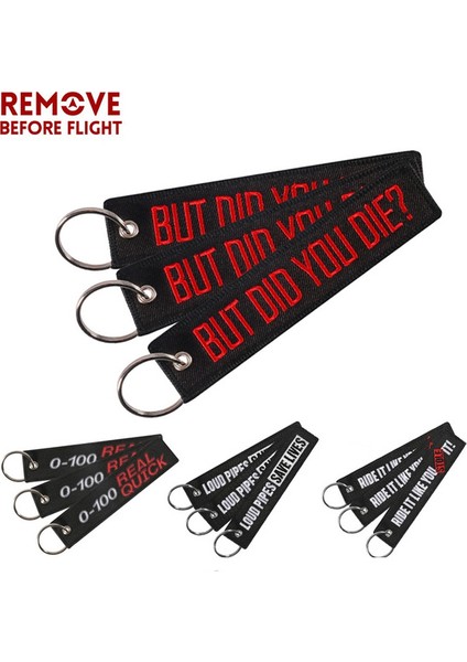 1 Adet/Ama Öldün Mü Uçmadan Önce Çıkarın Sesli Borular Hayat Kurtarır Nakışlı Anahtarlık Moto Ve Araba Etiketi Bagaj Etiketi (Yurt Dışından) fiyatları