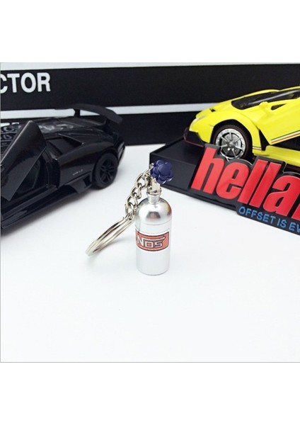 Kırmızı Stil Nos Oto Yedek Parça Satışı Anahtarlık Yaratıcı Metal Anahtarlık Özel Karikatür Azot Tüpü Türbini (Yurt Dışından) fırsatları