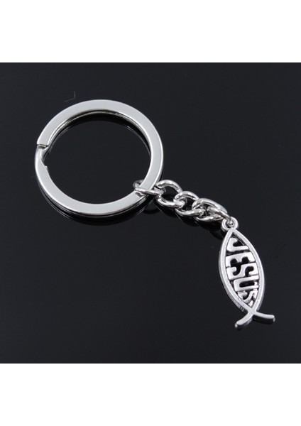 Bronz Tarzı Antika Gümüş/Bronz Takı Balık Isa 27*10Mm Anahtarlık (Yurt Dışından) fiyatları