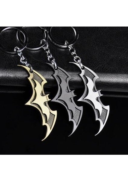 Bronz Tarzı Batman Anahtarlık Erkek Süper Kahraman Örümcek Adam Araba Anahtarlık Chaveiro Anahtarlık Takı Hatıra (Yurt Dışından)