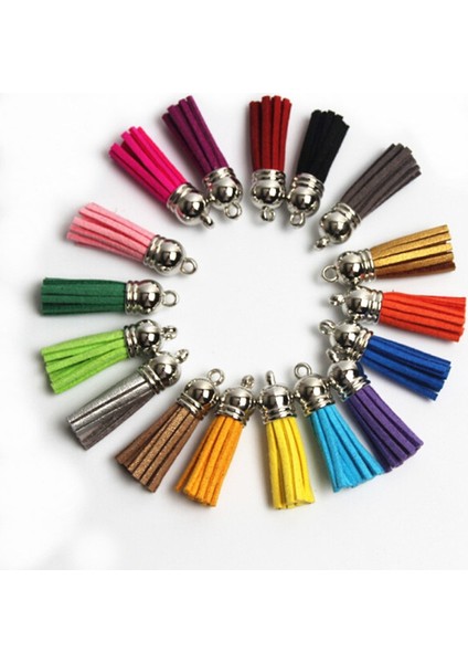 No.7 Boyutu Deri Kordonlu Vintage Deri Püsküller Dıy Takılar Için Anahtarlık Cep Telefonu Askıları Kolye (Yurt Dışından) fiyatları