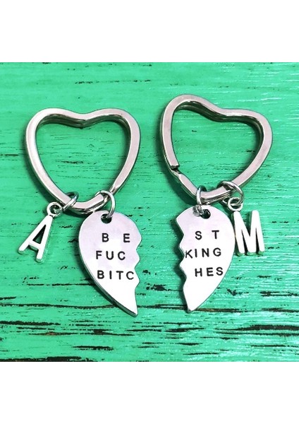 B&M Arkadaşlar Için En Iyi Arkadaşlar si Kırık Kalp Isimli Anahtarlık Çifti (Yurt Dışından) fırsatları