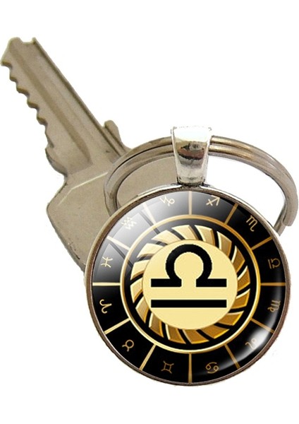 Gümüş Tarzı Koç Burcu Başak Terazi Akrep Yay Oğlak Kova Koç Boğa Ikizler Yengeç Aslan Anahtarlık Burç Sanat Resim Cam Kubbem Anahtarlık Moda Araba Anahtarlık (Yurt Dışından) fırsatları