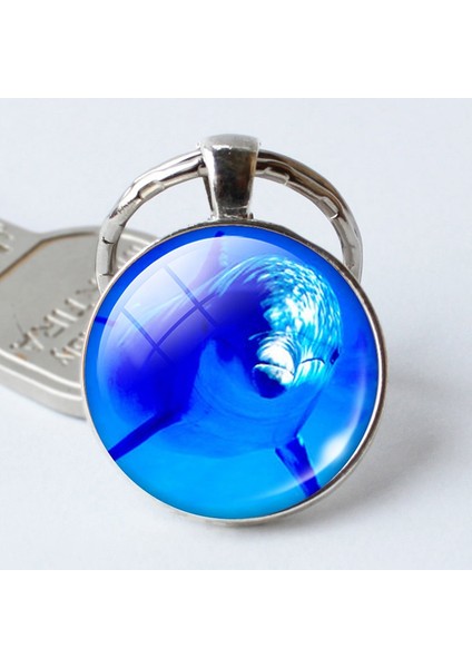 No.3 Boyutu Dolendant Dolphin Anahtarlık Deniz Hayvanı Takı.Hayvan Kolye, Doğum Günü si (Yurt Dışından)