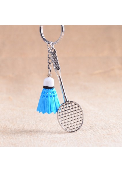 Mavi Stil 1 Adet Kore Yaratıcı Badminton Anahtarlık Asılı Kolye Anahtarlık Takı Unisex Için (Yurt Dışından)