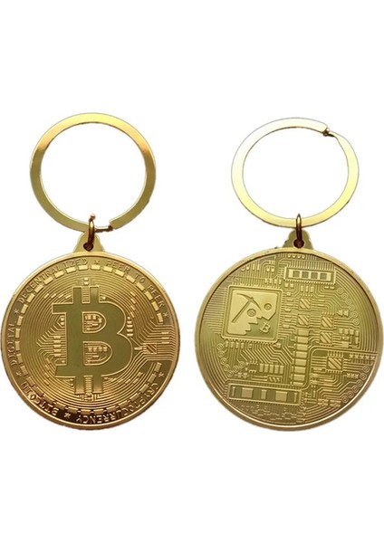Bakır Tarzı Altın Kaplama Bitcoin Madeni Para Anahtarlık Btc Madeni Para Sanat Koleksiyonu Altın Gümüş Gül Altın Renkli Bit Para Tasarımı Anahtarlık Güzel (Yurt Dışından) fiyatları