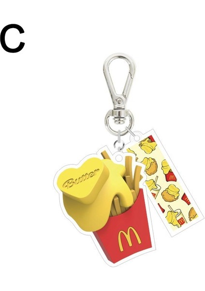 C K-Pop Bangtan Boys Butter Ortak Anahtarlık Moda Çanta Süsü Anahtarlık Yüzükler Için Army キーホルダー (Yurt Dışından)