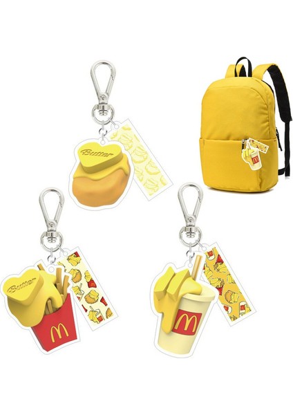 C K-Pop Bangtan Boys Butter Ortak Anahtarlık Moda Çanta Süsü Anahtarlık Yüzükler Için Army キーホルダー (Yurt Dışından) fiyatları