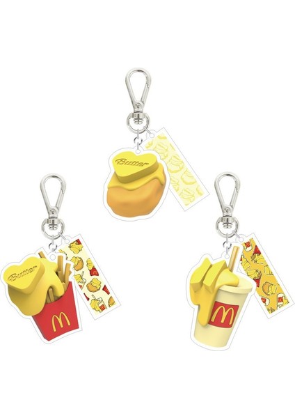 C K-Pop Bangtan Boys Butter Ortak Anahtarlık Moda Çanta Süsü Anahtarlık Yüzükler Için Army キーホルダー (Yurt Dışından) modelleri