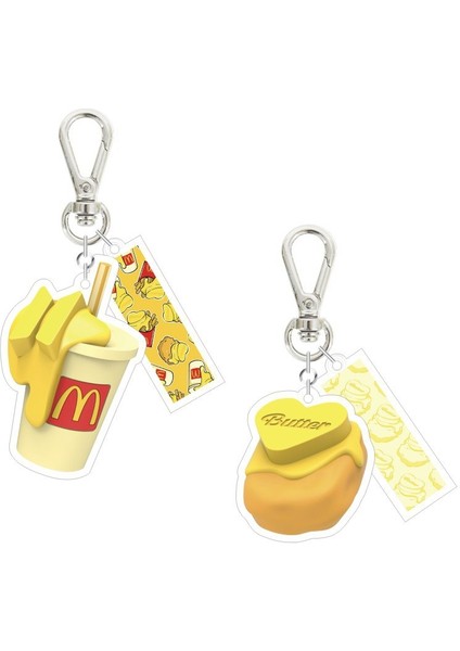 C K-Pop Bangtan Boys Butter Ortak Anahtarlık Moda Çanta Süsü Anahtarlık Yüzükler Için Army キーホルダー (Yurt Dışından) fırsatları