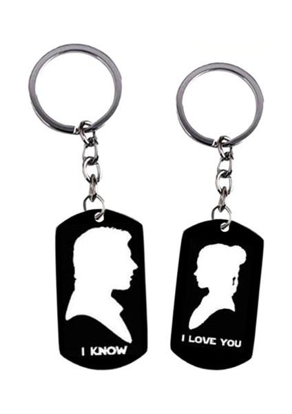 Siyah Stil Seni Seviyorum Yeni Seni Seviyorum Biliyorum Askeri Çiftler Anahtarlık, Siyah Titanyum Çelik Anahtarlık, Sevgililer Günü Söz si Düğün si (Yurt Dışından) fiyatları