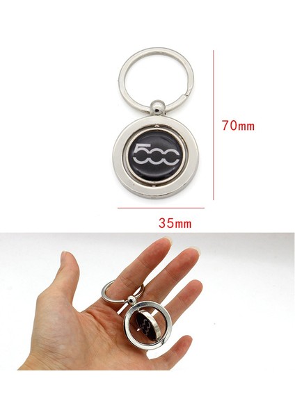Abartmak Fiat Logo Metal Anahtarlık Rozet Anahtar Tutucu Zincir Için Luluda Otomobil Anahtarlık (Yurt Dışından) fiyatları