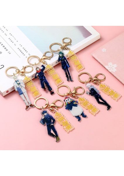 Nanami Kento Jujutsu Kaisen Anahtarlık Anime Akrilik Yuji Itadori Gojo Satoru Anahtarlık Erkek Çanta Takı Mıknatıs (Yurt Dışından) fırsatları