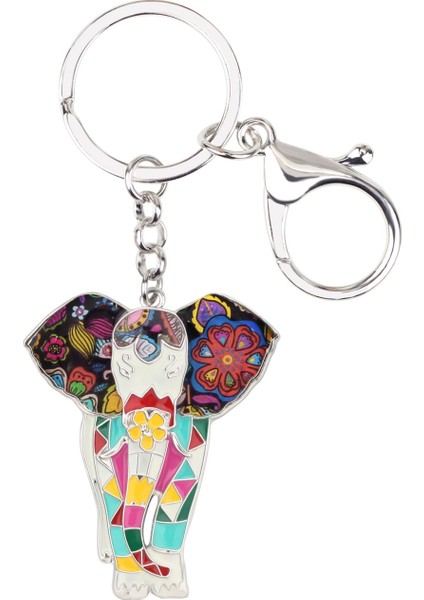 Kırmızı Stil Kadın Kızlar Gençler Için Fil Anahtarlık Çanta Takı Süs Eşyaları (Yurt Dışından) fiyatları