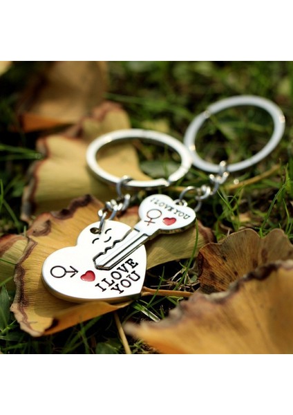 Gümüş Tarzı Anahtarlık Aşıklar Için Sevgililer Günü Anahtar Çift Anahtarlık Halka Anahtarlık (Yurt Dışından) fiyatları