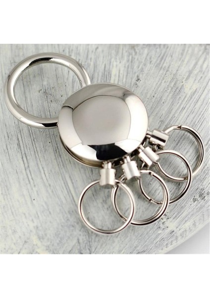 Bir Yaratıcı Hombre Klip Anahtarlık Kemer Pantolon Zincir Bel Tutucu Ayırılabilir Anahtarlık 4 Halkalı Anahtarlık Anahtar Zinciri (Yurt Dışından)