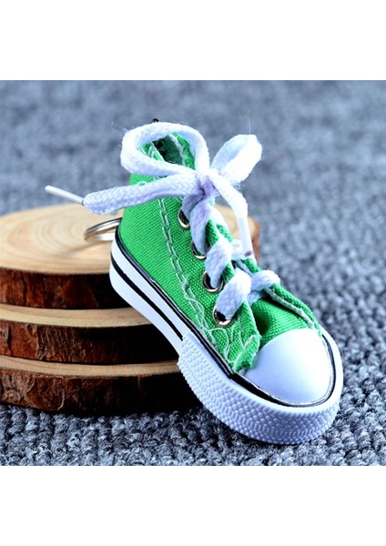 Yeşil Stil Moda Bez Ayakkabı Anahtarlık Rahat Ayakkabı Araba Anahtar Asma Kreatif Küçük (Yurt Dışından)