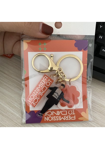 V Bts Butter Permission To Dance Anahtarlık Akrilik Altın Anahtarlık Sevimli Yaratıcı Kolye (Yurt Dışından) indirimleri