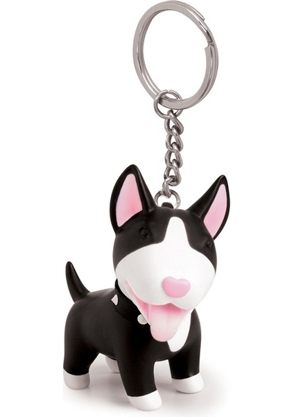 Beyaz Korkunç Yeni Moda Yaratıcı Terrier Akita Husky Model Köpek Anahtarlık Popüler Ve Çok Yönlü Kauçuk Anahtarlık 4 Stil Kadın Kız Için (Yurt Dışından) fiyatları