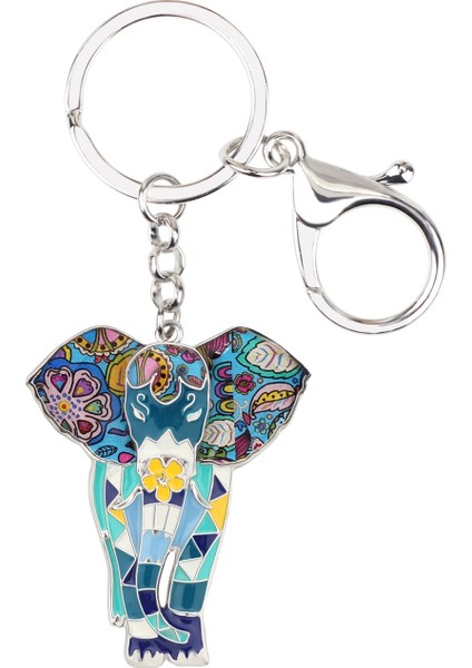 Çok Renkli Stil Kadın Kızlar Gençler Için Fil Anahtarlık Çanta Takı Süs Eşyaları (Yurt Dışından) indirimleri