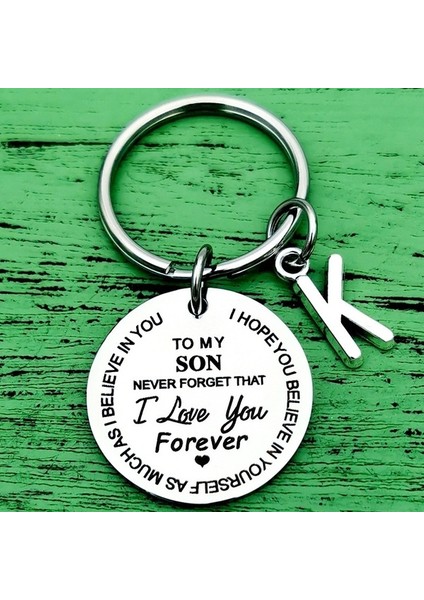 Kızıma A Oğlum/Kızım Sana Sonsuza Kadar Aşıkım Ilham Verici Anahtarlık En Iyi Fikri Için Oğlum/Kızım Seçtiğiniz Harfe Göre A'Dan Z'Ye (Yurt Dışından) fiyatları