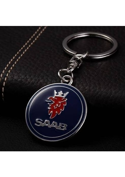 Saab Logo Araba Logosu Yaratıcı Anahtarlık 3D Metal Anahtarlık (Yurt Dışından) modelleri
