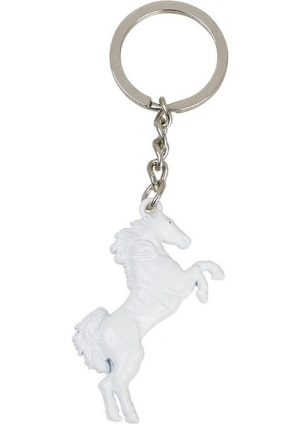 Beyaz Stil Sıcak Satış Yeni At Anahtarlık Çanta Süsü Anahtarlık Kolye Tespih Takı - (Yurt Dışından)