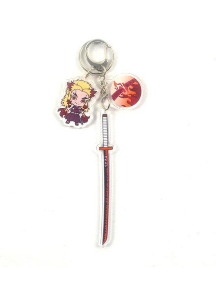 Stil 13 Anime Demon Slayer: Kimetsu No Yaiba Sevimli Kostüm Aksesuarları Akrilik Anahtarlık Çanta Süsü Anime (Yurt Dışından) fırsatları
