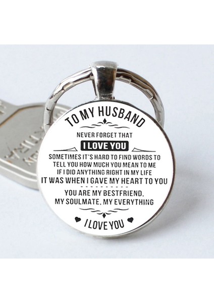 Anahtarlık Eşime Moda Cam Anahtarlık, Erkek Arkadaş si, Çift Anahtarlık (Yurt Dışından) fiyatları