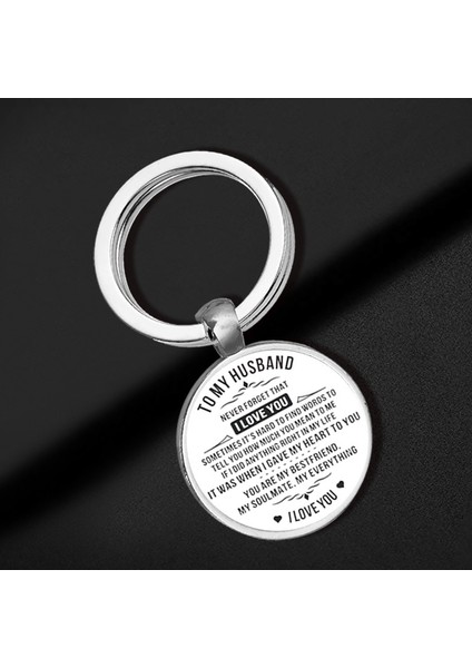 Anahtarlık Eşime Moda Cam Anahtarlık, Erkek Arkadaş si, Çift Anahtarlık (Yurt Dışından) modelleri