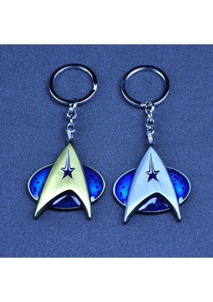 Gümüş Tarzı Yeni Film Star Trek Logo Model Kolye Anahtarlık Yaratıcı ler (Yurt Dışından) modelleri