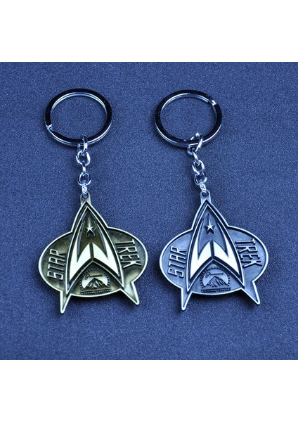 Gümüş Tarzı Yeni Film Star Trek Logo Model Kolye Anahtarlık Yaratıcı ler (Yurt Dışından) fırsatları