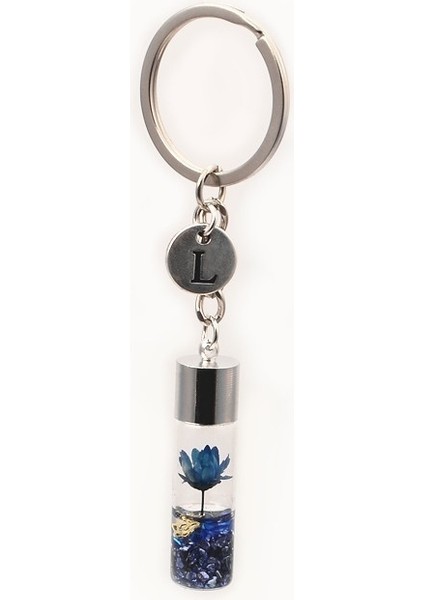 Ö- El Yapımı Kurutulmuş Çiçek Anahtarlık Kadın Moda Romantik Anahtarlık Sevimli Takı Kolye (Yurt Dışından) modelleri